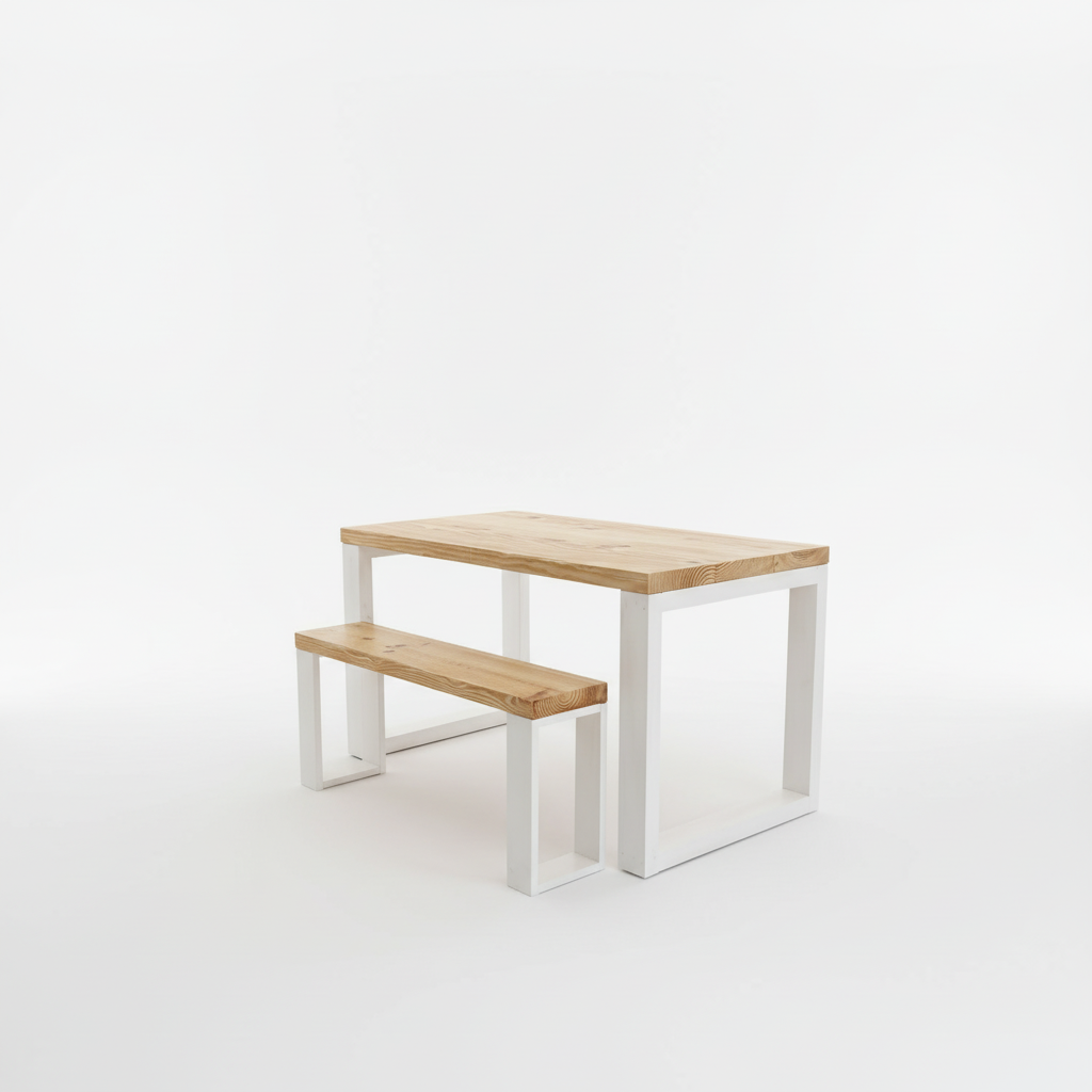 MESA COMEDOR CON BANQUETA - Imagen 3