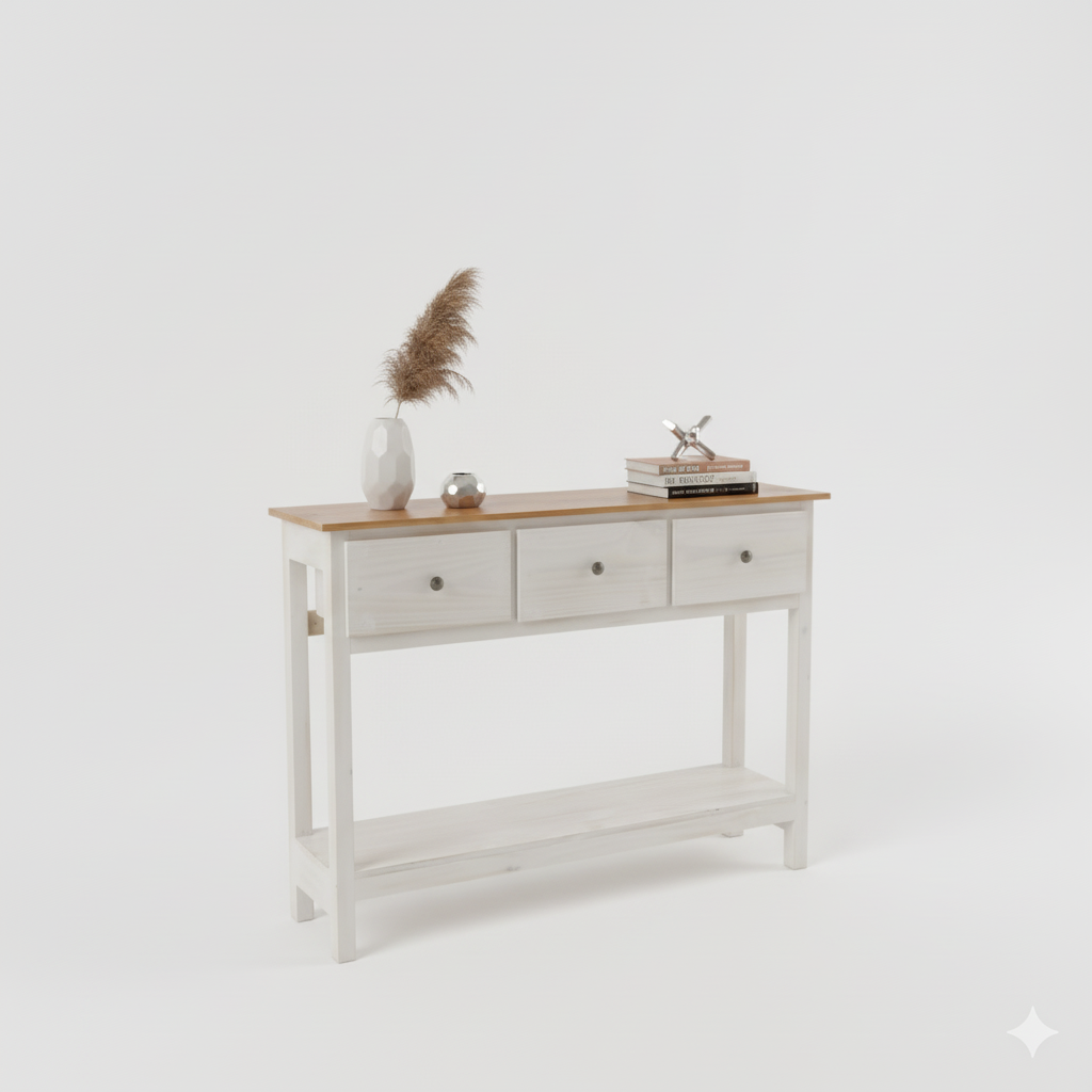 REPISA VINTAGE DE 3 GAVETAS